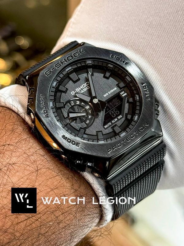 GSHOCK GA2100 CHAIN BLACK DIAL TIFFANY DIGITS